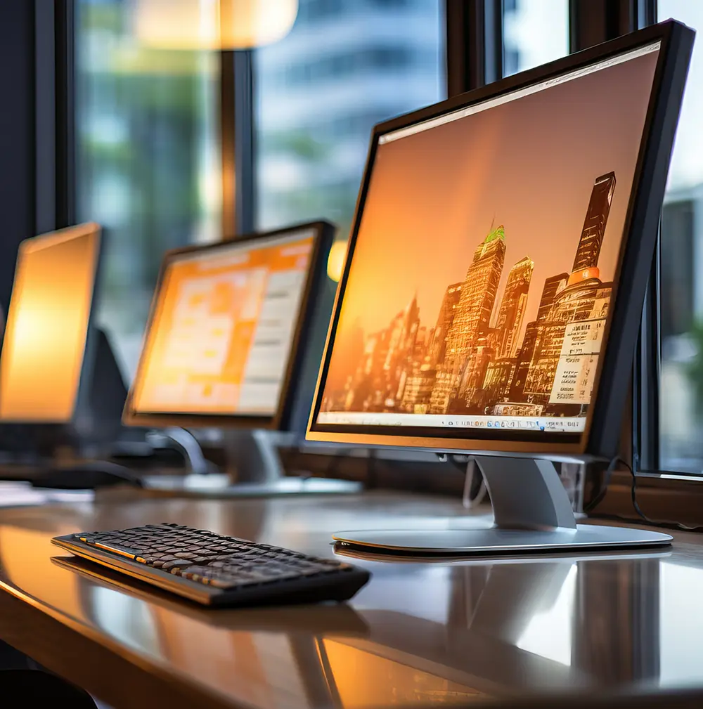 사무용 오피스 컴퓨터 세트