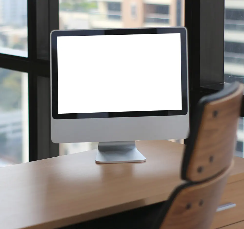 사무용 컴퓨터 세트